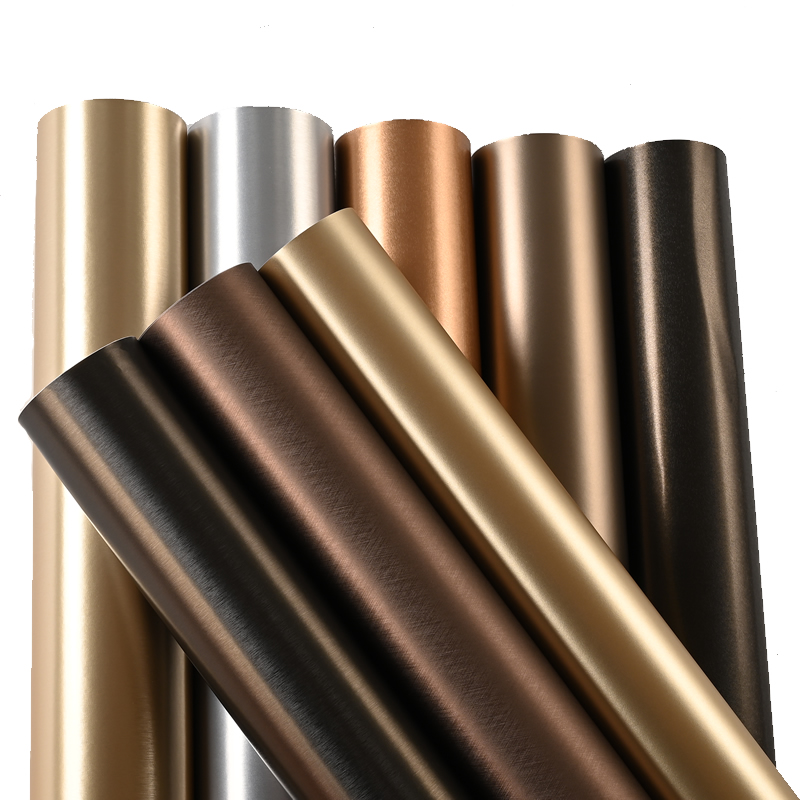 LS Metallic Series B1 Grade Flame Retardant PVC Decorative Film