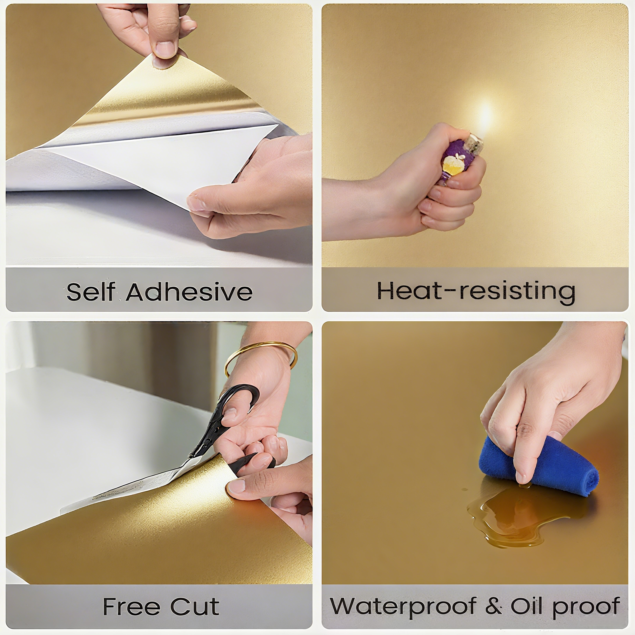 LS Metallic Series B1 Grade Flame Retardant PVC Decorative Film
