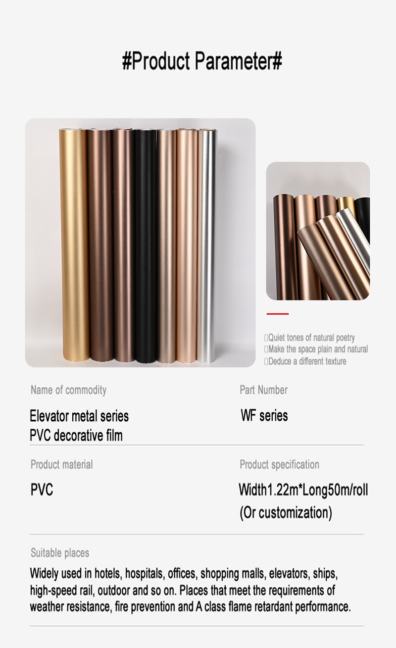 PVC furniture decorative films