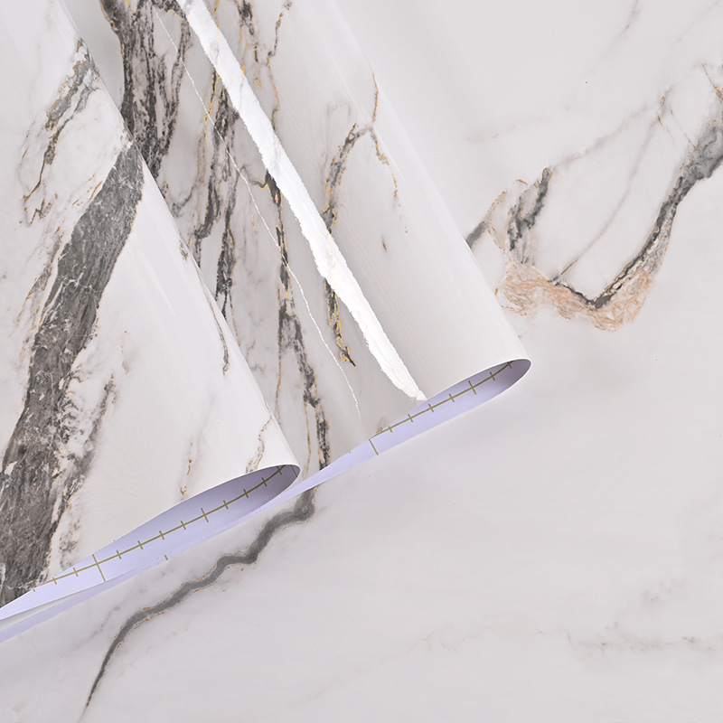 Self Adhesive Waterproof Marble Grain PVC Decorative Film