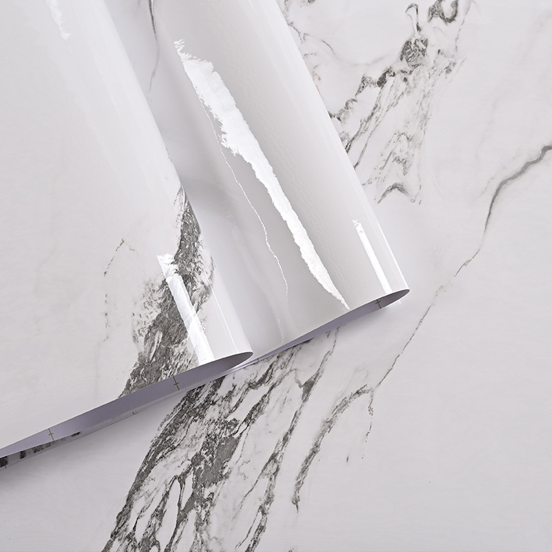 Self Adhesive Waterproof Marble Grain PVC Decorative Film