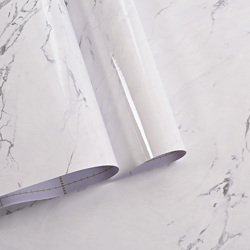 Self Adhesive Waterproof Marble Grain PVC Decorative Film