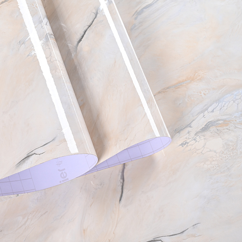Self-adhesive PVC decorative film