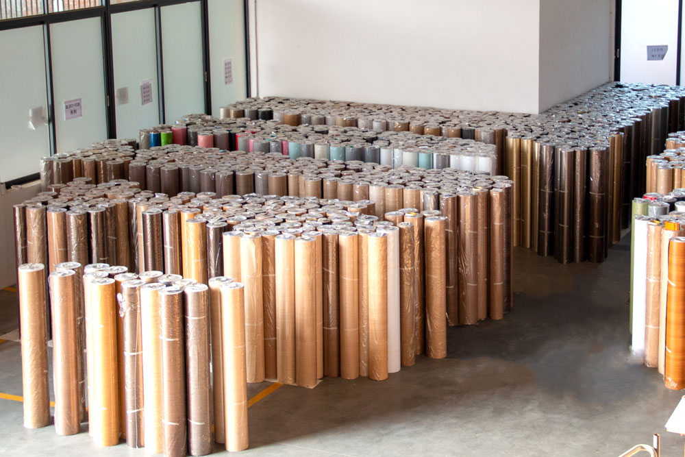 Walnut Woodgrain PVC film