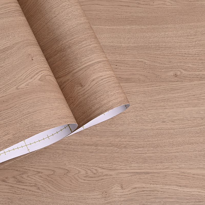 Wood Grain PVC Wallpaper