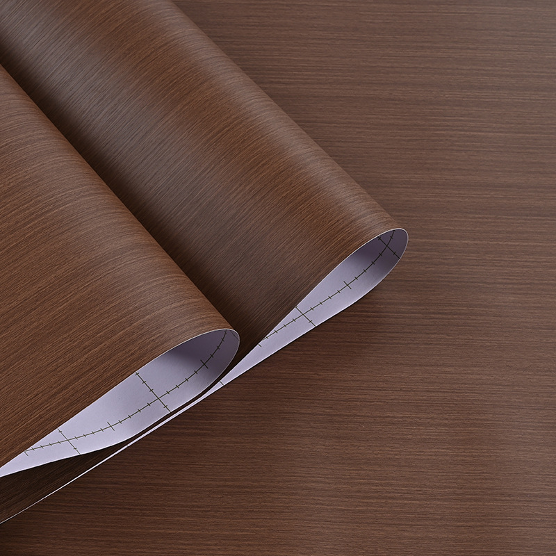 Self Adhesive Wood Grain PVC Furniture protective Film