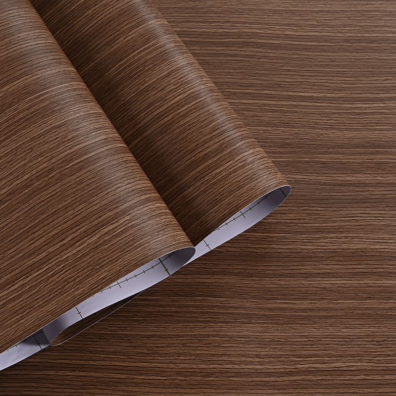 Self Adhesive Wood Grain PVC Furniture protective Film