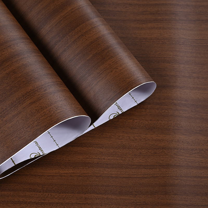 BS Series Retro Moisture-Proof Wood Grain PVC Decorative Film