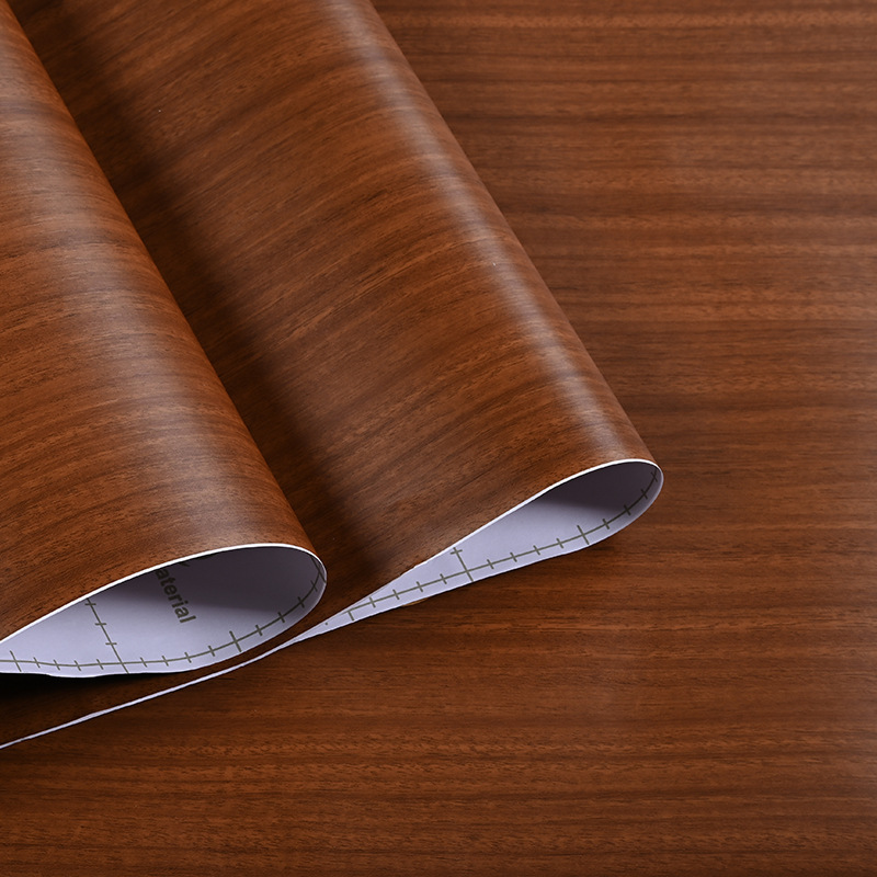 BS Series Retro Moisture-Proof Wood Grain PVC Decorative Film