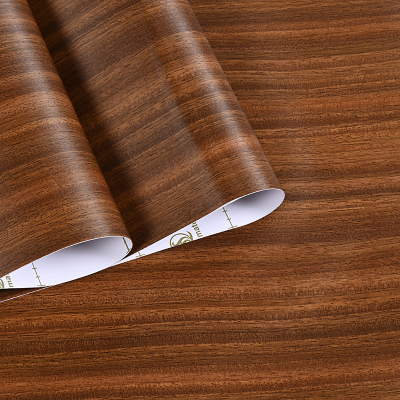 BS Series Retro Moisture-Proof Wood Grain PVC Decorative Film