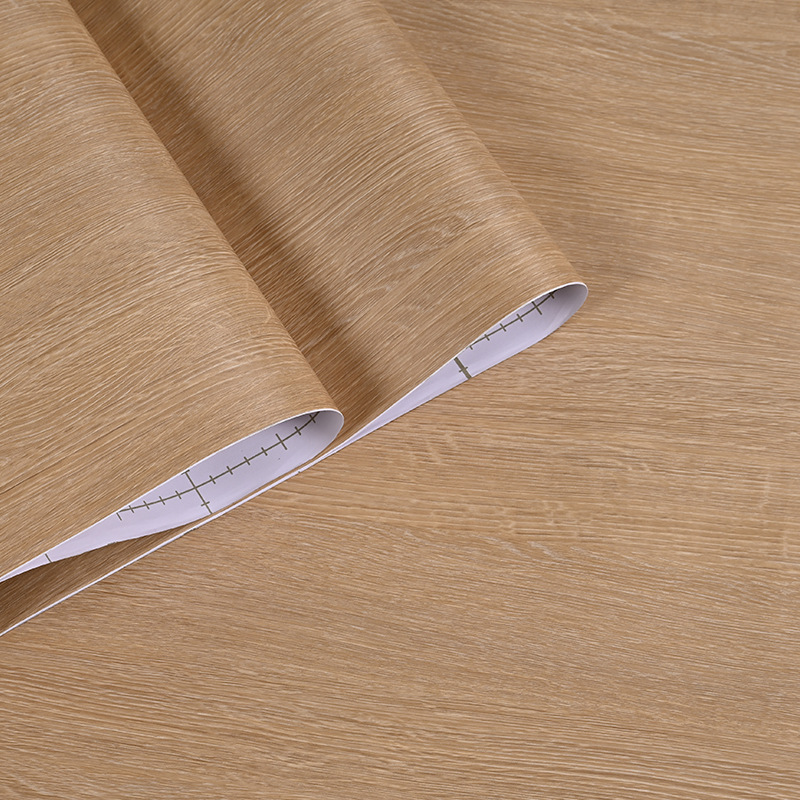 Retro Wood Grain PVC Decorative Film