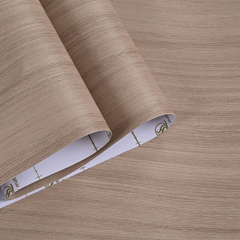 Retro Wood Grain PVC Decorative Film
