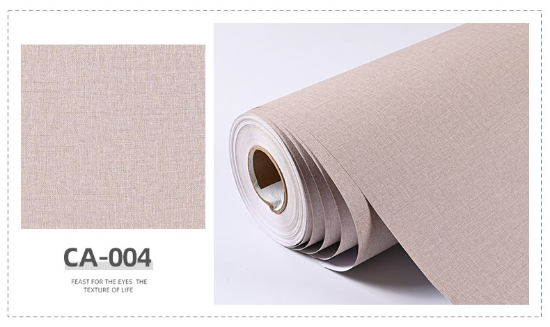 fabric design PVC decorative wallpaper