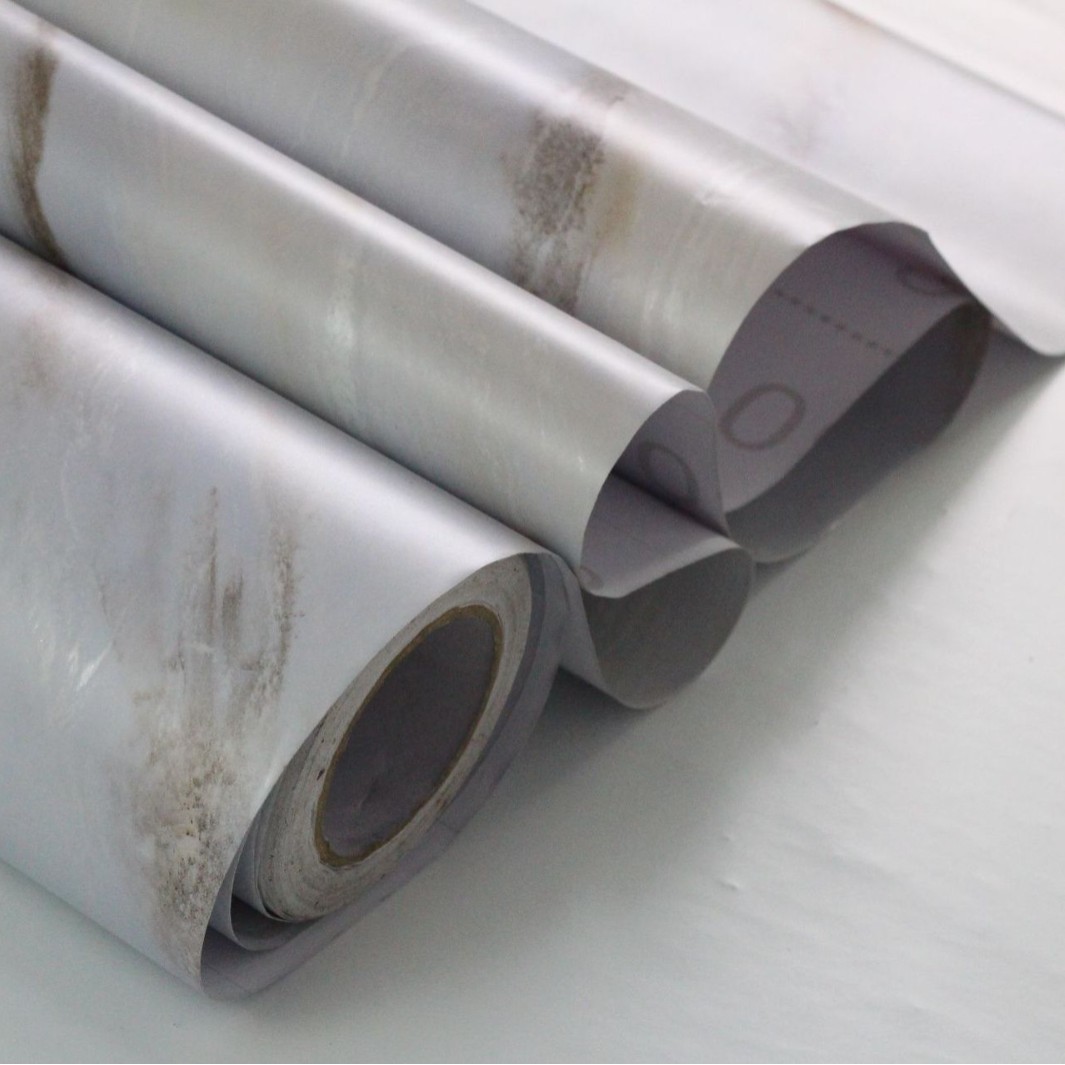 Matte Marble PVC Decorative Gilm