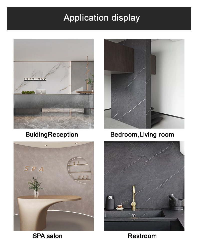 Cement Ash Texture PVC Decorative Film