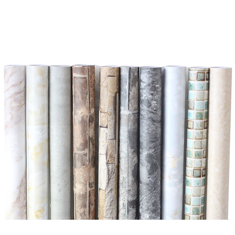 Matte Marble PVC Decorative Gilm