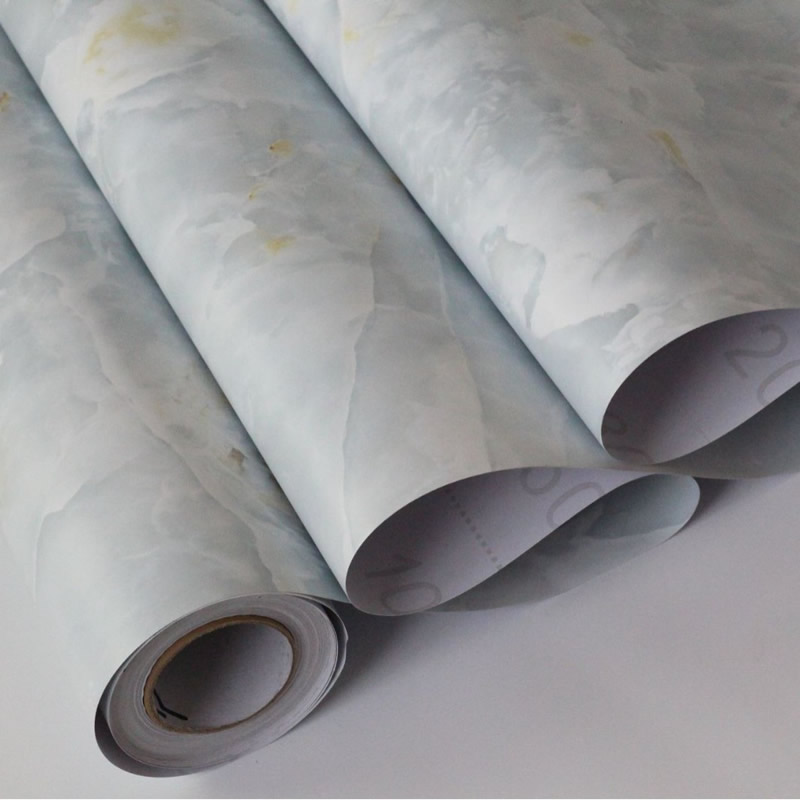 SHQ Series Matte Marble Grain PVC Decorative Film
