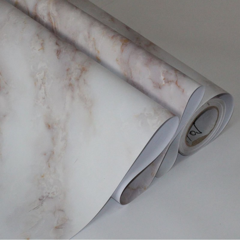 SHQ Series Matte Marble Grain PVC Decorative Film