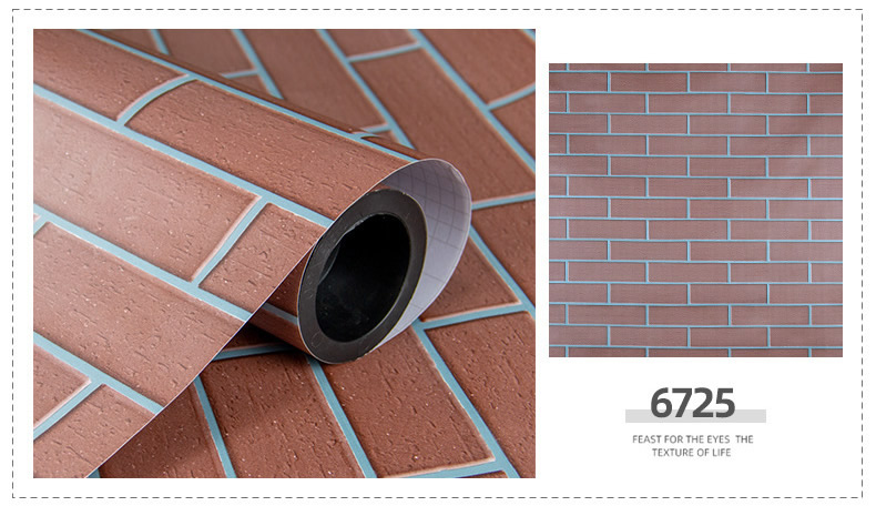 Brick Grain PVC Decorative Film
