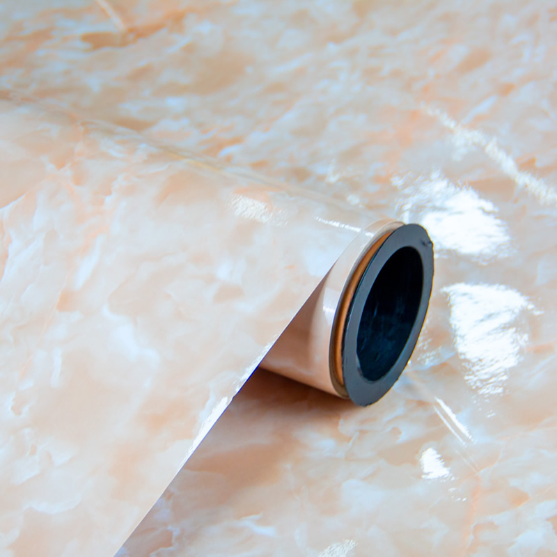 3D High-glossy Marble Decorative Self-Adhesive Sticker