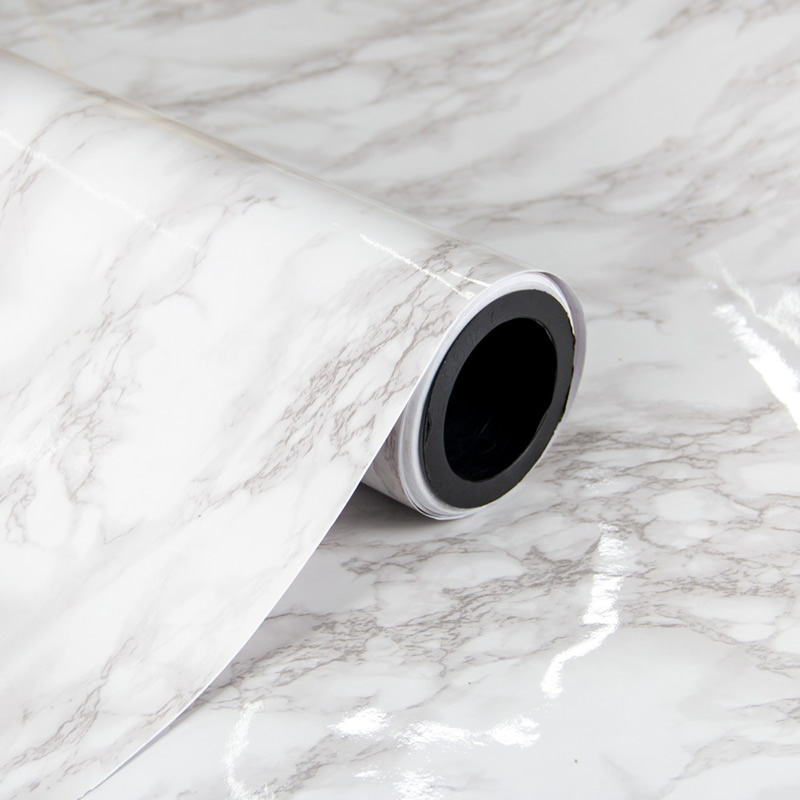 3D High-gloss Marble Decorative Film