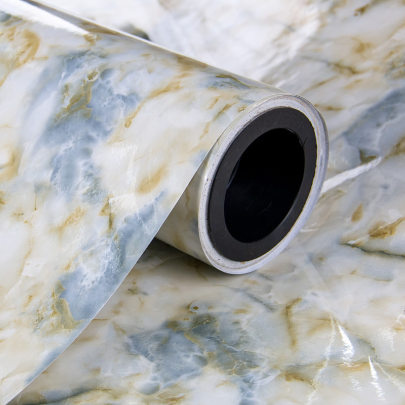 3D Glossy Marble Indoor Sticker