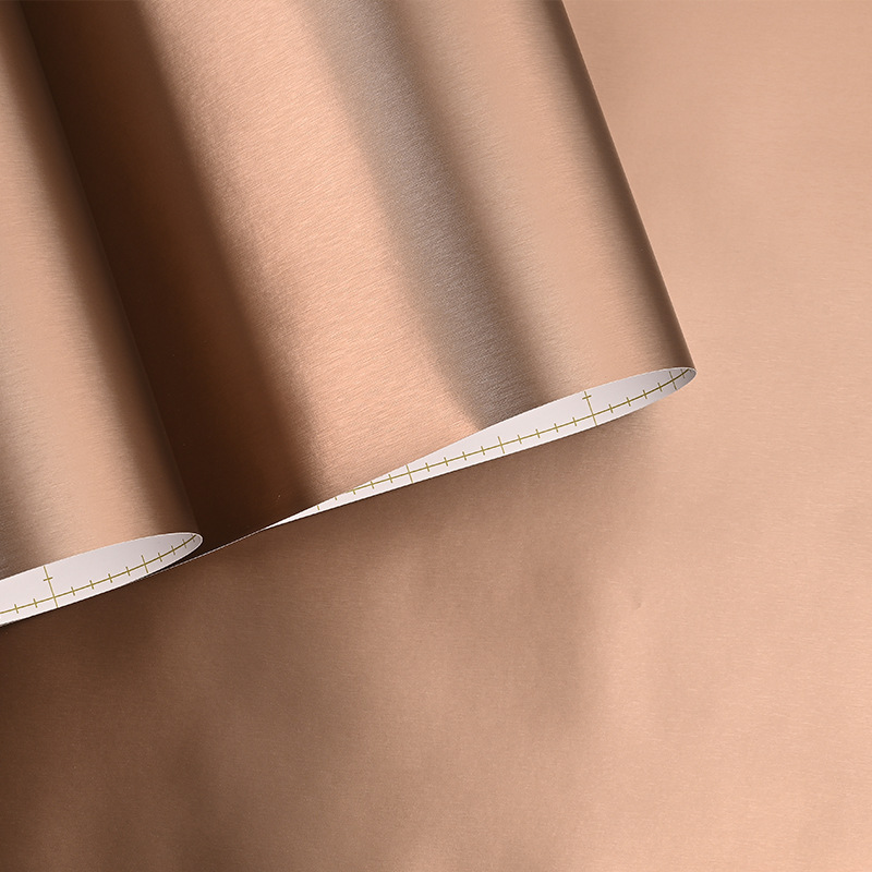 LS Series Self Adhesive Metallic PVC Decorative Film