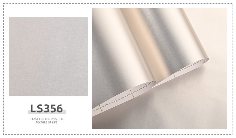 Metallic peel and stick film