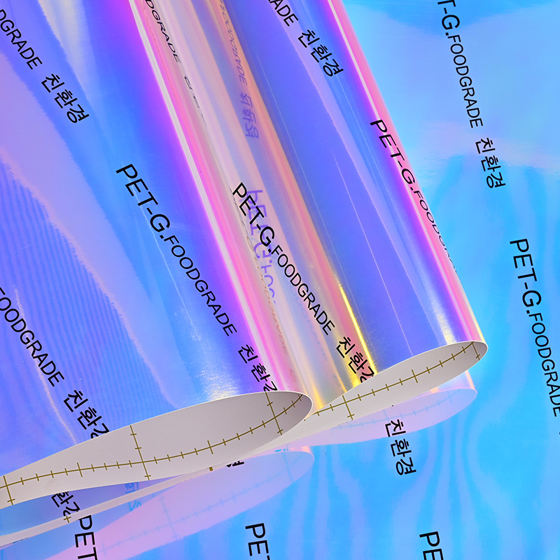 HC Series Iridescent Self-Adhesive Metallic PVC Decorative Film