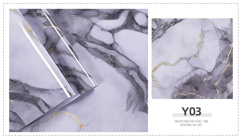 Marble Grain Protective Film