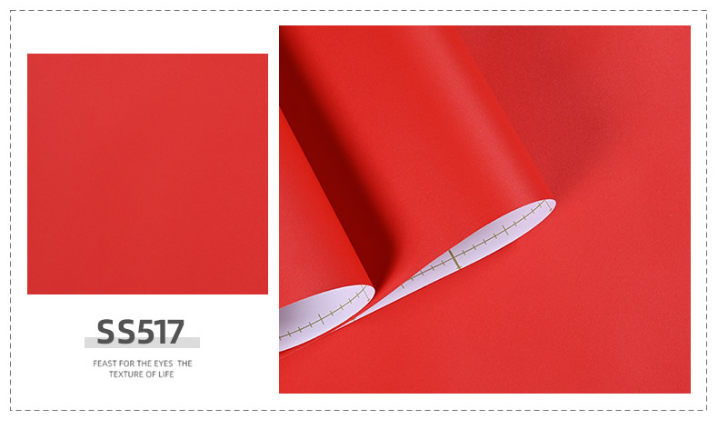 Monochromatic PVC Film