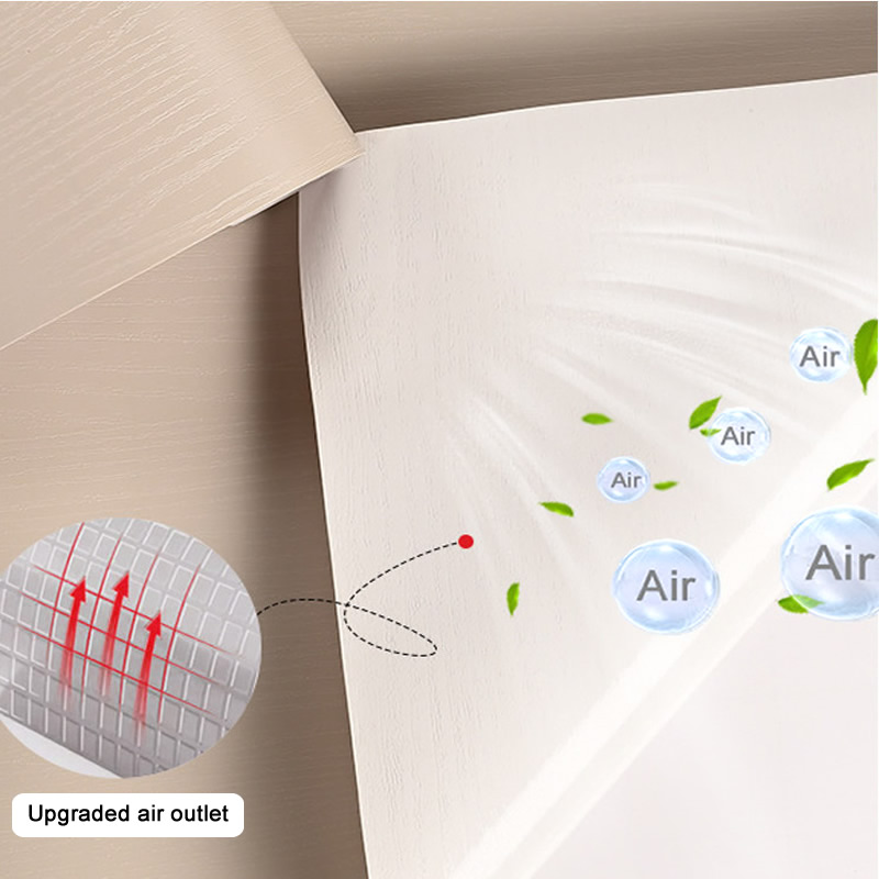 monochromatic PVC wallpaper