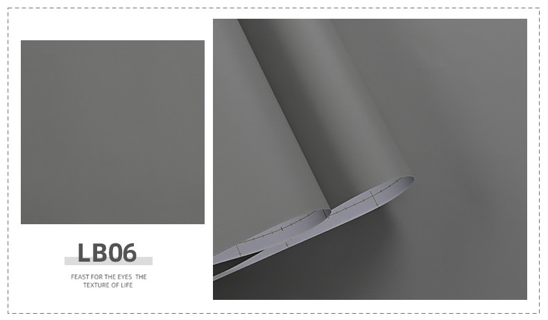 Skin-touch PVC decorative film