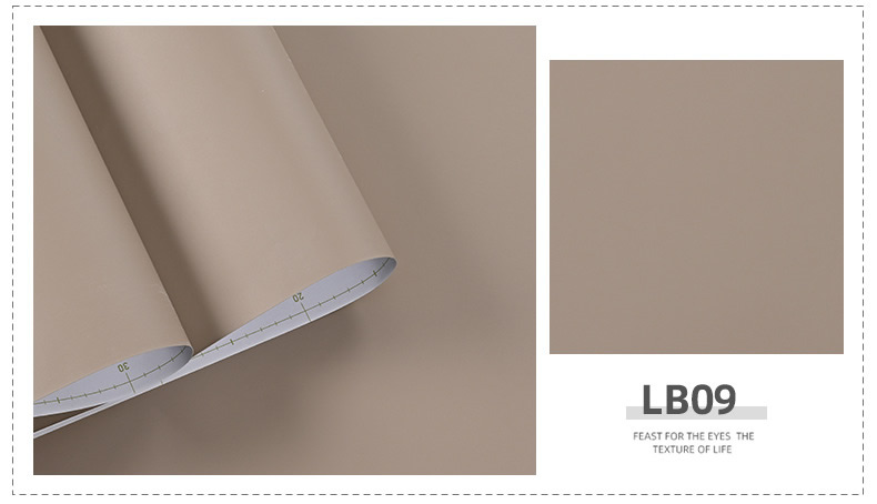 Skin-touch PVC decorative film