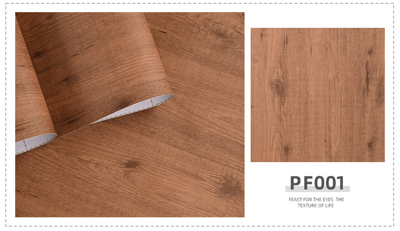 Outdoor PVC decorative film
