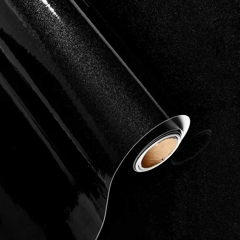 Glossy Shiny Self Adhesive Solid Color PVC Decorative Film