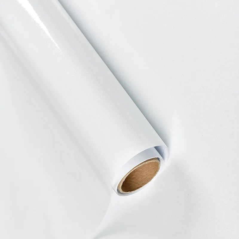 Glossy Shiny Self Adhesive Solid Color PVC Decorative Film