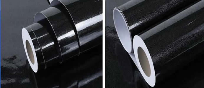 Shiny PVC wallpaper