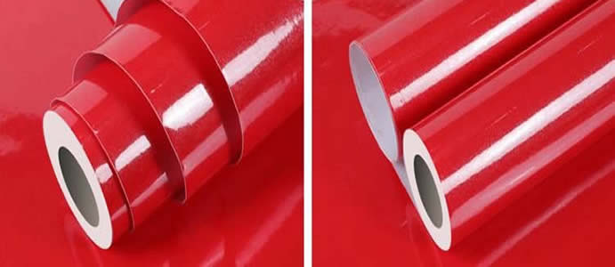Shiny PVC wallpaper