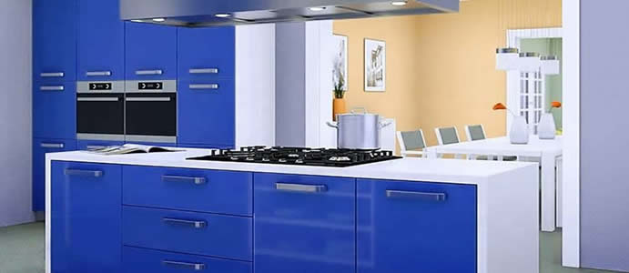 Glossy Shiny Kitchen decoration