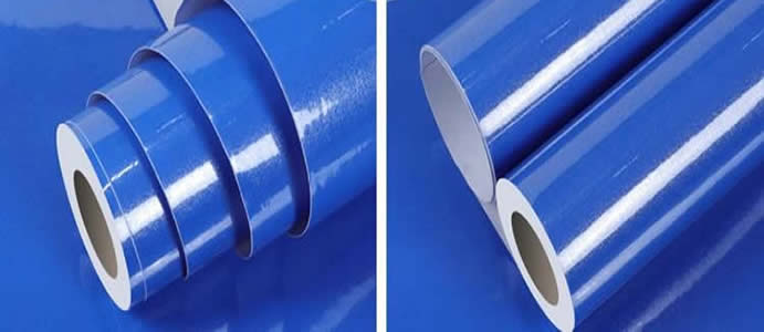 Shiny PVC wallpaper