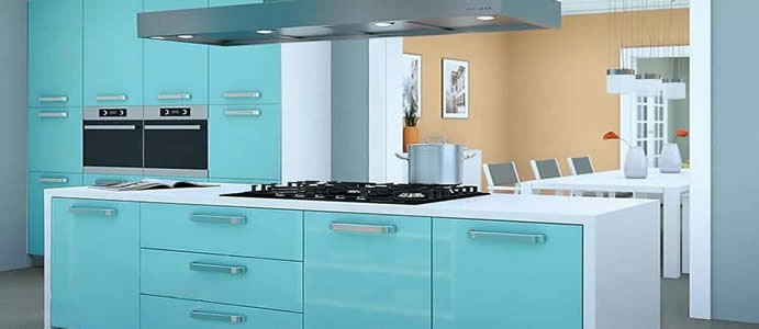 Glossy Shiny Kitchen decoration