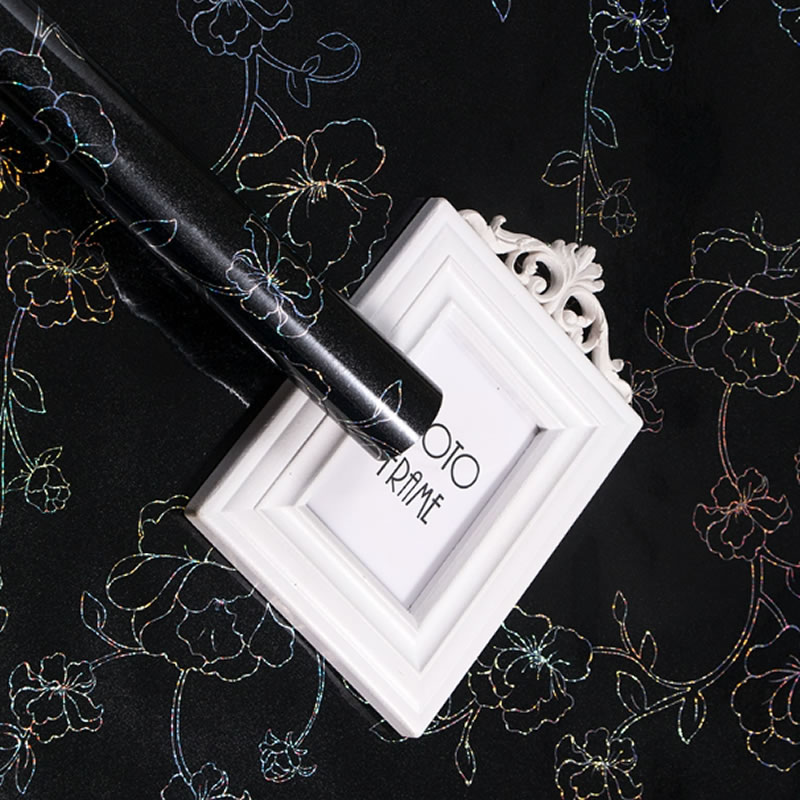Laser Flash Point PVC Decorative Film with Floral Pattern