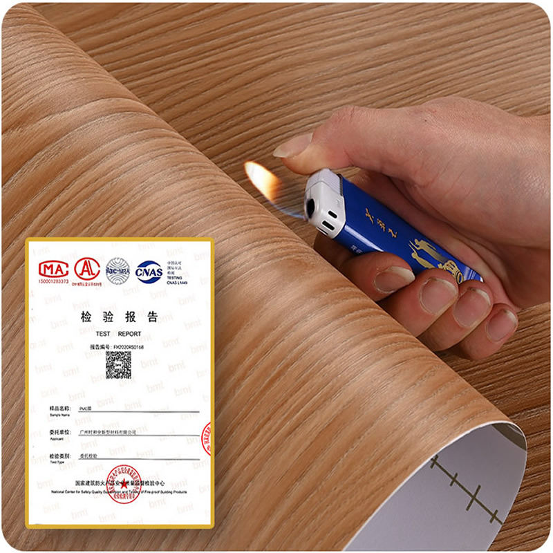 Flame Retardant PVC Decorative Film
