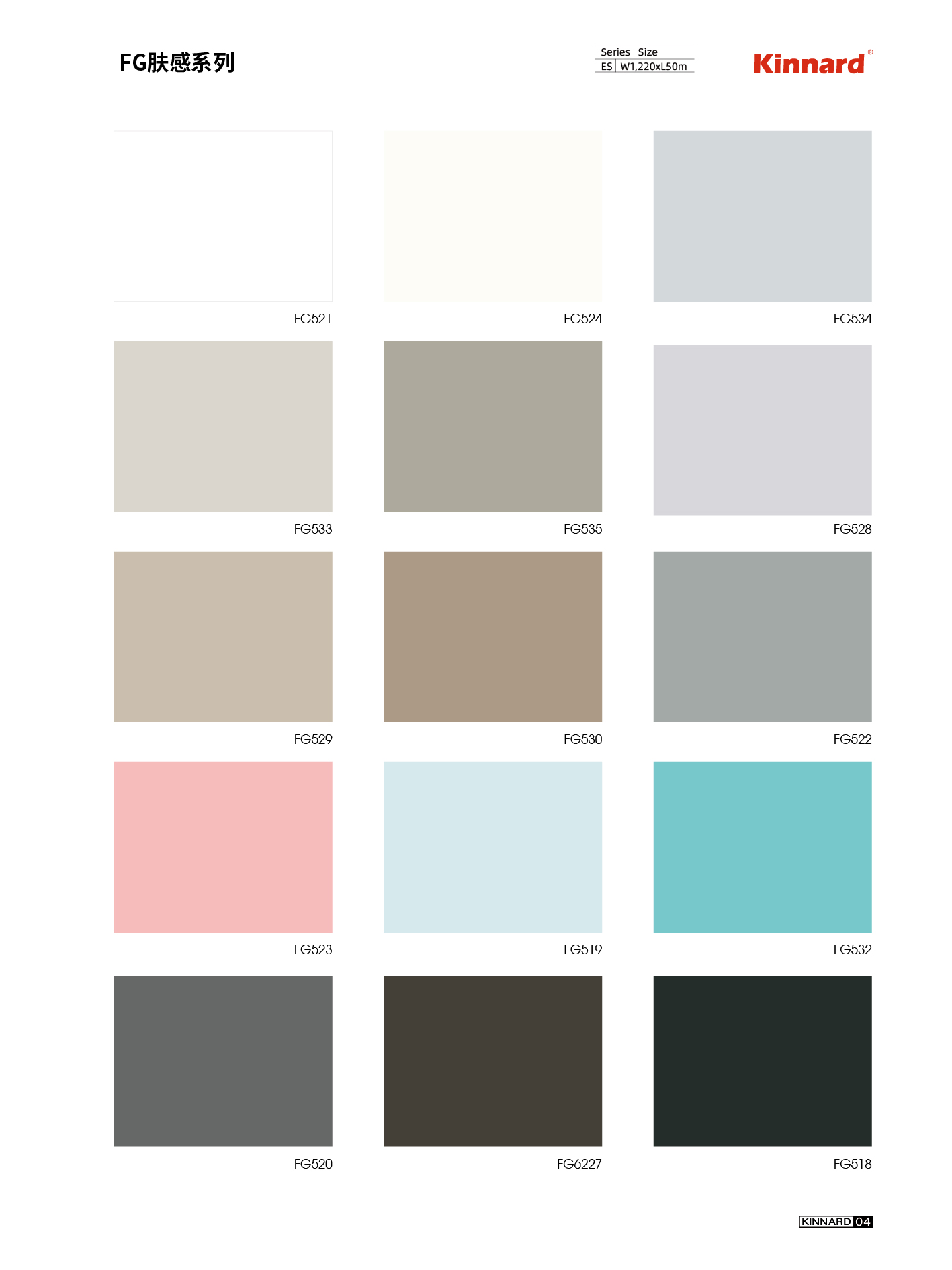 Skin-feel PVC Decorative film