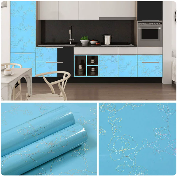 PVC Decorative Film with Floral Pattern