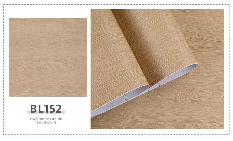 Wood grain protective film