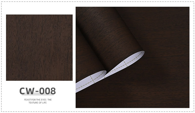 Walnut Woodgrain PVC film