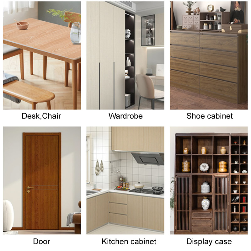 Walnut Woodgrain PVC film