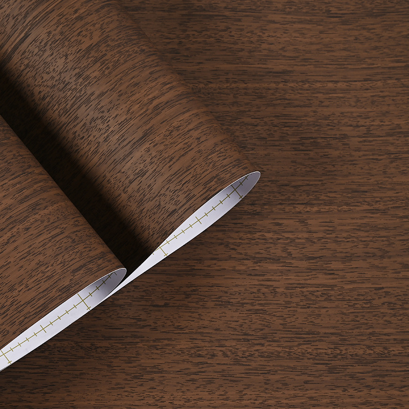 CW Series Italian Style Walnut wood grain PVC engineering decorative film